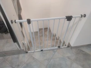 Impag Treppenschutzgitter Safe Step mit 20cm Verlängerung und diversem Zubehör - Bild 1 von 12