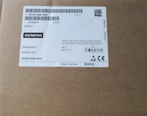 Unità freno a trazione principale 1 pezzo nuova Siemens 6SE7031-6EB87-2DA1 100 KW 510-650V - Foto 1 di 7