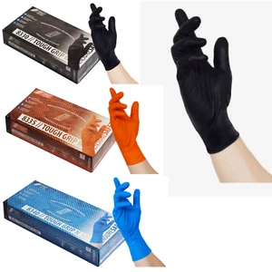 Nitril Handschuhe Einmalhandschuh Nitras Tough Grip N 300 optimierte Griffigkeit - Bild 1 von 13