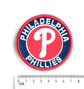 Parche parche parche logotipo del equipo de béisbol Philadelphia Phillies MLB para planchar EE. UU. - Imagen 1 de 2