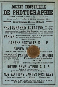 RUEIL-MALMAISON (92) STÉ INDUSTRIELLE DE PHOTOGRAPHIE PUBLICITÉ ADVERTISING 1901 - Picture 1 of 1