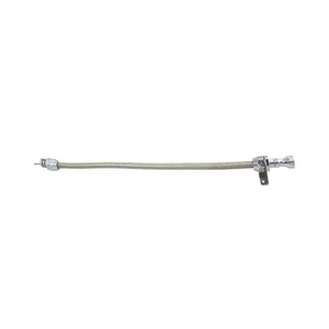 Chrome Flexible Braided Stainless Steel Transmission Dipstick for GM TH350 TH400 - Picture 1 of 1