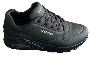 Skechers Los Angeles bequeme Damen-Freizeitschuhe schwarz UK-Größe 5 - Bild 1 von 9