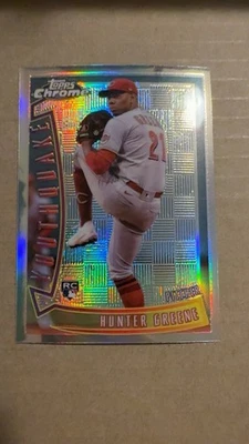 2022 Topps Chrome Sonic - 1996 Youthquake Hunter Greene #YQ-4 (RC) - Image 1 of 2