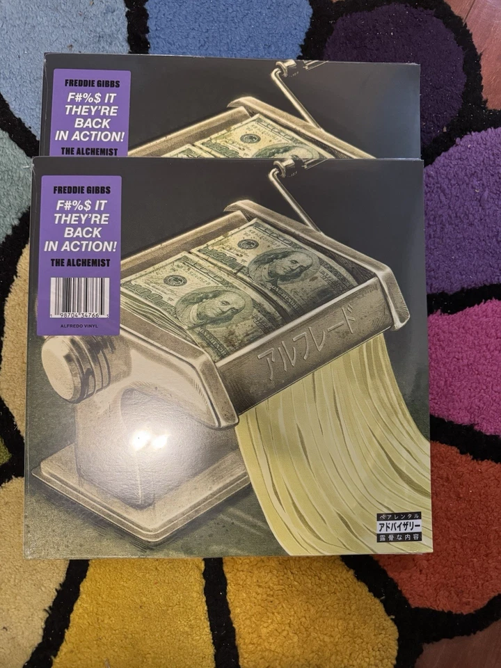 Freddie Gibbs and the Alchemist Alfredo 2 ROUGH TRADE Color Vinyl 2LP /500