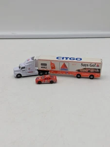 Racing Champions NASCAR Hauler Semi Truck Citgo #21 w/Micro Car 1:144 Scale - Picture 1 of 20