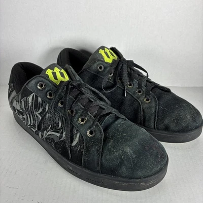World Industries Hombres Zapatos de Skate Negro Verde EE. UU. Talla 12 Foto 1 de 4