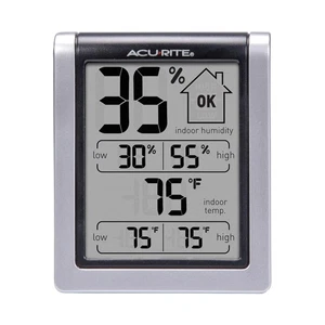 AcuRite Wireless Digital Indoor Thermometer and Hygrometer Monitor for Inside... - Picture 1 of 6