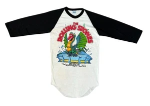 Vintage 1981 Rolling Stones Sold Out Concert Tour Raglan Shirt ~ Size M - Bild 1 von 5