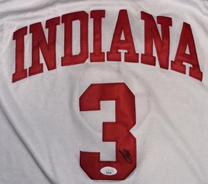 OG Anunoby Signed Autographed Indiana Hoosiers ADIDAS Jersey JSA COA - Picture 1 of 4