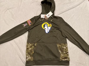 Nike Herren Los Angeles Rams Salute To Service Hoodie Sweatshirt Large L Therma - Bild 1 von 15