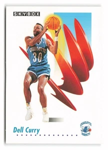 1991-92 SkyBox Dell Curry #25 Charlotte Hornets - Bild 1 von 2
