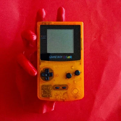 Nintendo Game Boy Daiei Hawk Color CLEAR ORANGE 👾 CGB-001 GBC RESTORED NEW BODY - Image 1 of 3