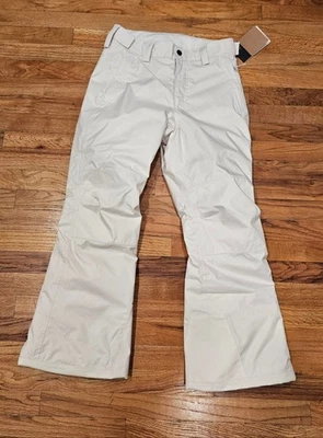 Pantalones de nieve The North Face Freedom aislados blancos duna talla L (12) para niñas nuevos con etiquetas Foto 1 de 4