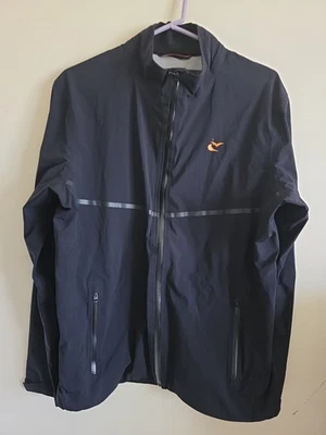 KJUS Men's MG15-600 Black Pro 3L II Golf Jacket Size 52 US LARGE - Image 1 of 4