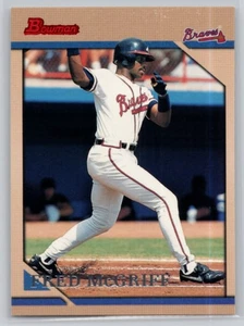 1996 BOWMAN #4 FRED MCGRIFF ATLANTA BRAVES - Picture 1 of 2