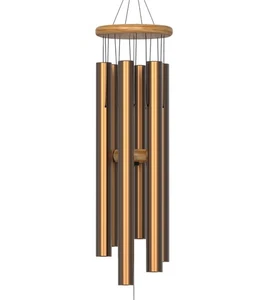 Carillon a vento grande - Carillon a vento moderno oro 35" per toni profondi e rilassanti - Ou... - Foto 1 di 6
