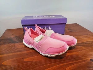 NEW Tony Little Cheeks Size 10 Women's Pink Lightweight Walker Walk Slip on Shoe - Picture 1 of 10