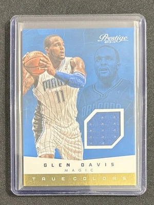 2013/14 Panini Prestige NBA Glen Davis #27 True Colors reliquia usada en juegos Foto 1 de 2