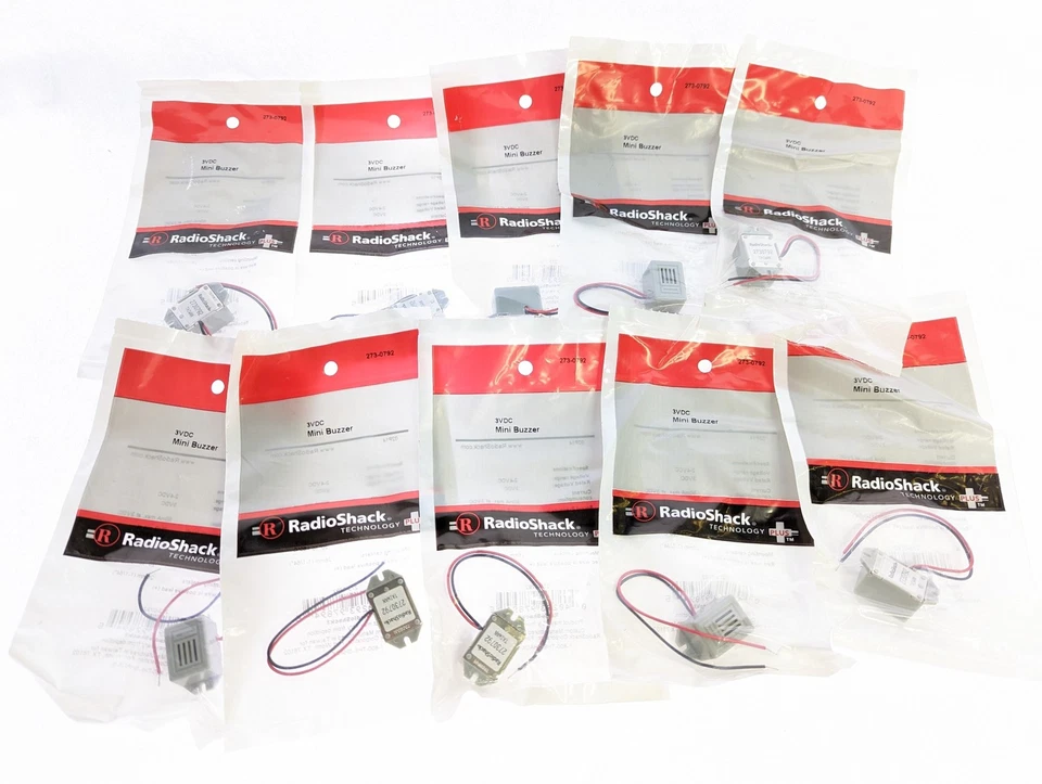 RadioShack 3vdc Mini Buzzer 75db 273-0792