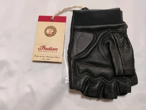 Guantes de moto Indian. Mujer Cuero Sin Dedos Denton L/XL 286089709 - Imagen 1 de 4