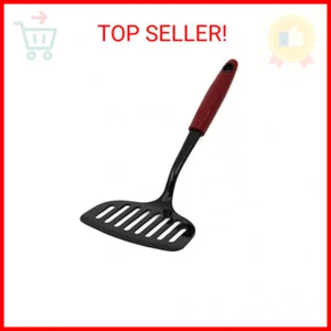 Chef Craft Select Nylon Jumbo Turner/Spatula, 12 inch, Red - Picture 1 of 2