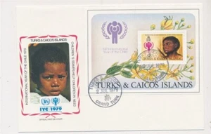 D348337 International Year of the Child 1979 IYC FDC Turks & Caicos Islands - Picture 1 of 1