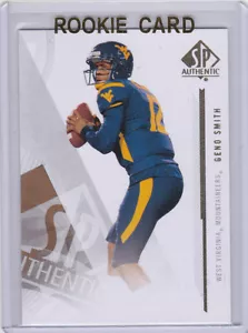 GENO SMITH RC West Virginia SP AUTHENTIC ROOKIE CARD Football New York Jets - Bild 1 von 2