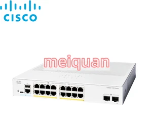 NEW Cisco C1300-16P-2G Catalyst Ethernet Switch 1-year warranty free shipping - Bild 1 von 5