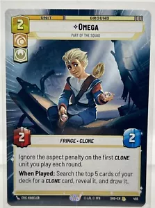 Omega, Teil des Trupps. Hyperraum. Star Wars: Unlimited Shadow of Galaxy NM - Bild 1 von 1