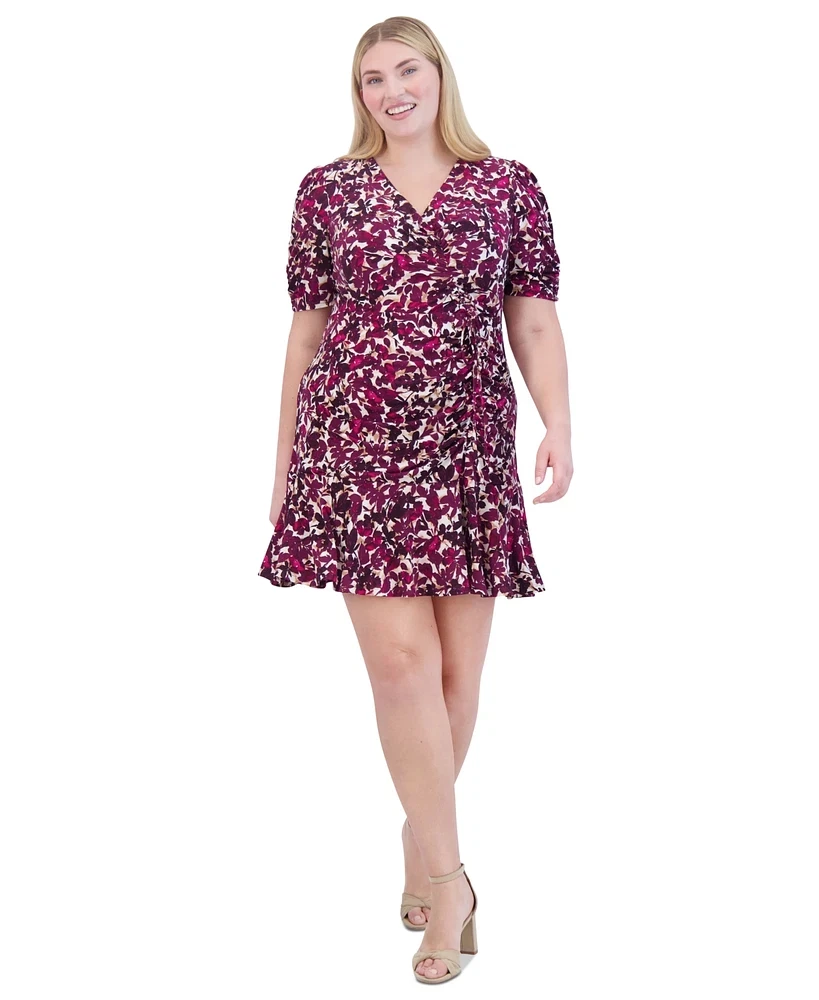 Oatmeal Short Dress Women Jessica Howard Women's Plus Size Shift Dress -  Soft 3/4 Sleeve Short Dress In Oatmeal Combo | Casual & Cocktail Wear  Lightweight Polyester Blend Dress