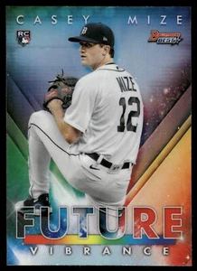 2021 Bowman's Best Casey Mize Bowman Future Vibrance #BFV-2 Detroit Tigers - Picture 1 of 2