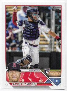 2023 Topps Update #US160 Caleb Hamilton RC - Boston Red Sox