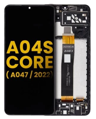 Original LCD Display Touch Screen+Frame for Samsung Galaxy A04S Core (A047/2022) - Image 1 of 4