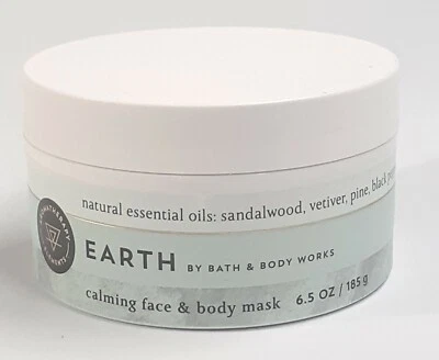 (1) Bath & Body Works Aromatherapy Earth Face & Body Mask 6.5 oz. - Image 1 of 3
