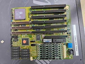 Retro Gaming Modula Tech 4FVUD UMC 486 VESA BUS UMC UM82C491/493 W/AMD CPU & RAM - Picture 1 of 7