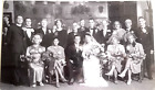 VINTAGE ALL-MALE DRAG-STYLE GLOSSY WEDDING PHOTO / PRINT, LAMINATED