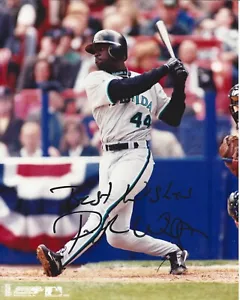 Preston Wilson autographed 8x10 Florida Marlins Free Shipping S50 - Picture 1 of 1