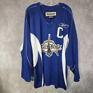 Camiseta deportiva de hockey rara Reebok Jerry Bruckheimer Bad Boys película 14 para hombre L - Imagen 1 de 8