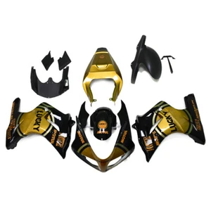 Black Gold ABS Bodywork For Suzuki SV650/1000 2003 - 2013 Bike Fairings Cowling - Picture 1 of 7