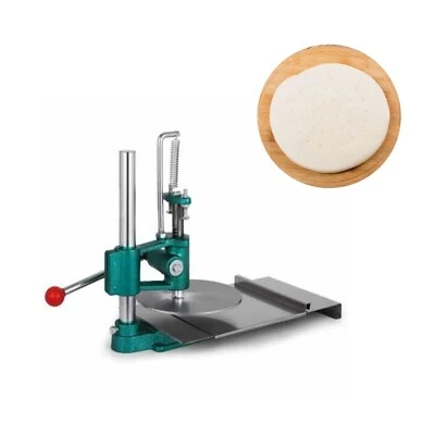 8.66Inch Manual Pizza Dough Pastry Press Machine Household Stainless Steel - Image 1 of 4