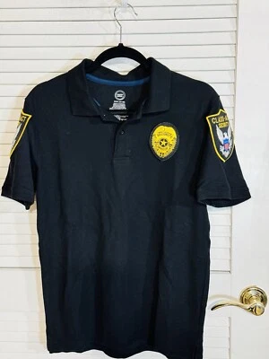 Guardia de Seguridad Camisa Negra Nación Maravilla Mujeres Talla S Disfraz Halloween Vestir Foto 1 de 4