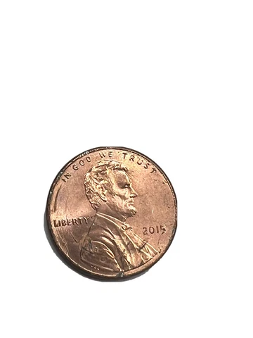 2015 Penny No Mint Mark, Múltiple Errors VG Cover
