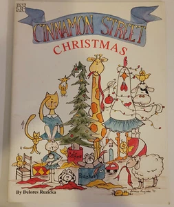 Dekoratives Gemälde **ZIMTSTRASSE WEIHNACHTEN** von Delores Ruzicka - Bild 1 von 2
