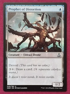 Magic The Gathering JURAMENTO DEL GATEWATCH PROFETA DE LA DISTORSIÓN tarjeta desprovista Magic The Gathering Magic The Gathering - Imagen 1 de 2