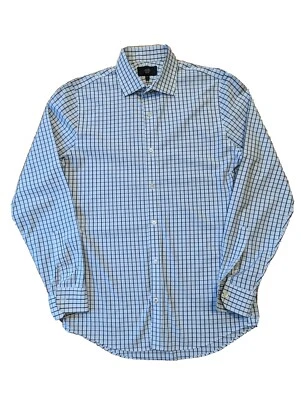 Jack Spade Button Down Shirt Sz 15.5 White Check New York Mens  - Image 1 of 4