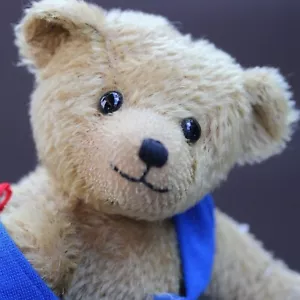 ancien ours en peluche avec pork Teddy Bär Fridolin Top Mohair Artist Teddy - Imagen 1 de 14