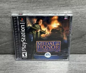 Medal Of Honor Underground Black Label (Canadian) PlayStation 1 PS1 New Sealed - Picture 1 of 8