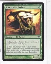 MTG: Conflux: Foil: Scattershot Archer