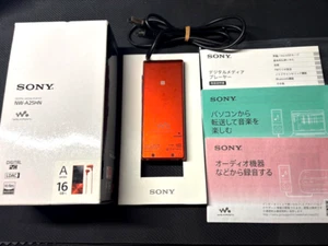 Sony Walkman NW-A25 16G Hi-Res Portable Audio Player red A series - Picture 1 of 5